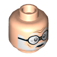 Lego hlava, tělová světlá (6278527)